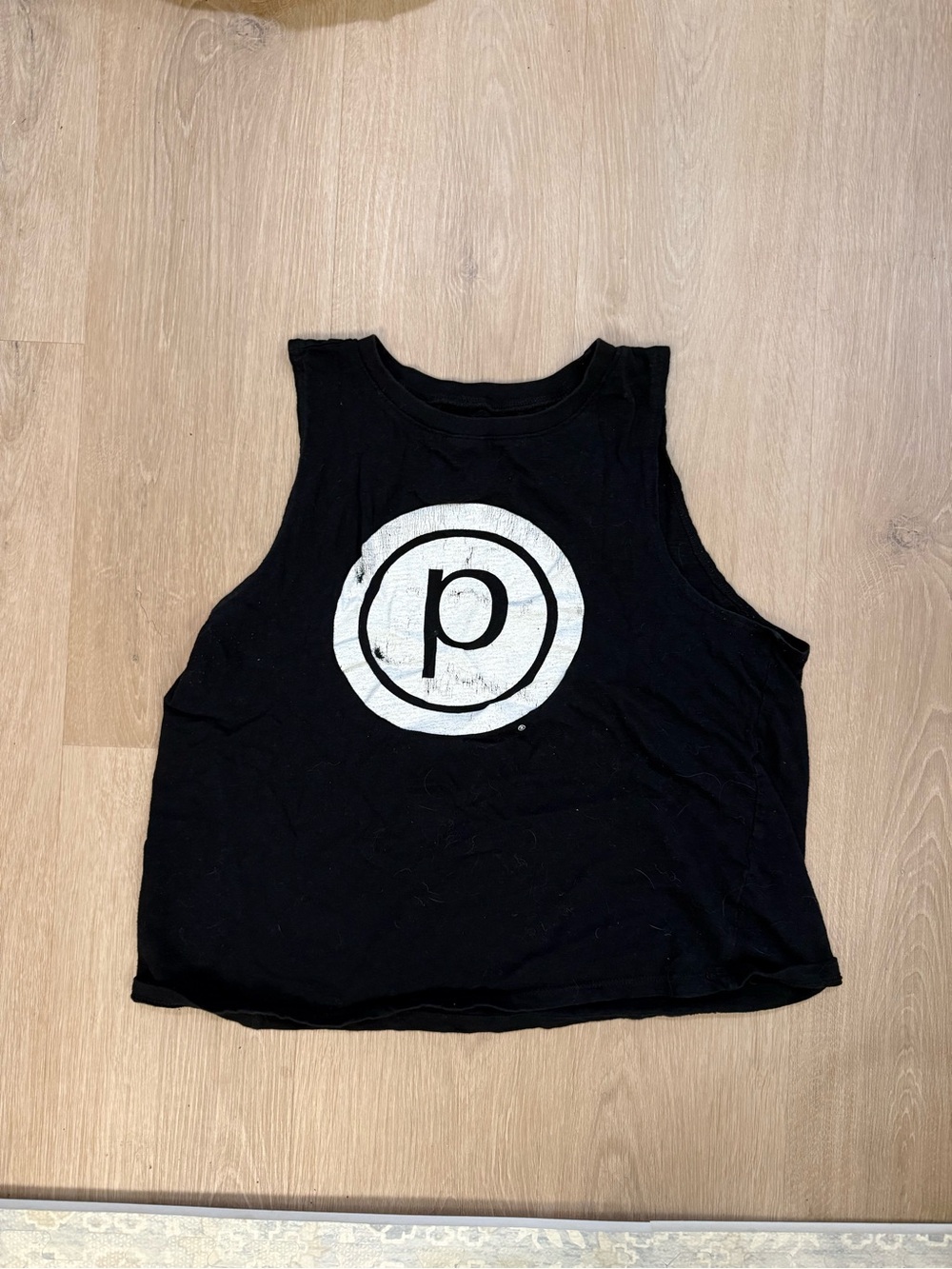 Pure barre cropped tank